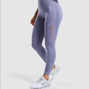 Gymshark Energy+Seamless Legging- Steel Blue